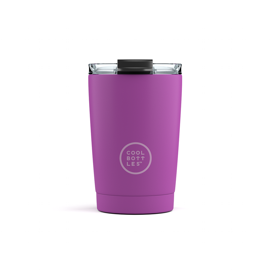 The Tumblers Coolors - Vaso de acero inoxidable 330 ml - Vivid Violet