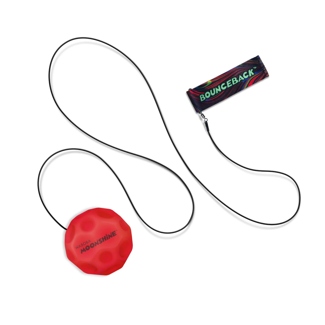 Pelota con cuerda elástica para muñeca para muñeca LED (2 colores surtidos)