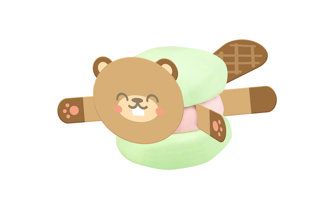 Cofre Kawaii plastilina + recortables